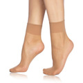 Silonkové matné ponožky 2 páry DIE PASST SOCKS 20 DEN - BELLINDA - amber (2683393) - 1