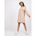 Dámské šaty Dress-EM-SK-717.33X-béžová (3284714) - 14