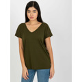 Dámské tričko RV TS 4832.30 khaki (3717519) - 3