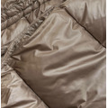 Grafitovo-béžová oboustranná oversize bunda (h-1088-62) (3578032) - 2
