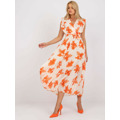 Šaty DHJ SK 13166.94P oranžová (3391232) - 9