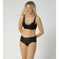 Dámské kalhotky Amourette 300 Maxi X - BLACK - černé 0004 - TRIUMPH (3302061) - 3