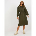 Dámské šaty RV SK 8336 khaki (3587567) - 8