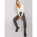 Tepláky RV DR 7275.24P tmavá khaki (3345451) - 1