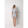 Pyžamo Hearty Short Grey - Aruelle (3490393) - 2