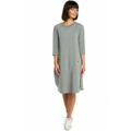 B083 Oversized šaty s přední kapsou - královská modř (3213746) - 7
