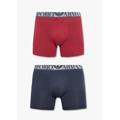 Pánské boxerky 2 pack 111912 2F720 61735 tm.modrá/vínová - Emporio Armani (3669011) - 1