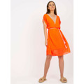 Šaty DHJ SK 1508.12 fluo oranžová (3417183) - 8