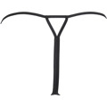 Otevřená tanga V-9818 černá - Axami (3546188) - 3