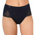 Dámské kalhotky Sloggi Pure Sense Luxe Maxi C2P černé (2687742) - 2
