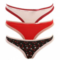 Dámské kalhotky 3pack QD3804E - W4Z - vícebarevná - Calvin Klein (3237863) - 1