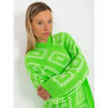 Dámský svetr LC SW 0296 fluo zelený (3519125) - 18