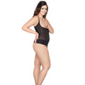 Stahovací body Glam string black - MITEX (587873) - 3