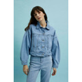 Moodo Bunda jeans dámská WOWE (4375728) - 8