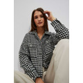 Moodo Bunda dámská HOUNDSTOOTH (3763489) - 6