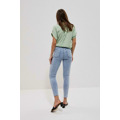 Moodo Kalhoty dámské jeans HODE (3276095) - 5
