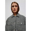 Moodo Bunda dámská HOUNDSTOOTH (3763489) - 8